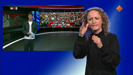 NOS Jeugdjournaal met gebarentaal